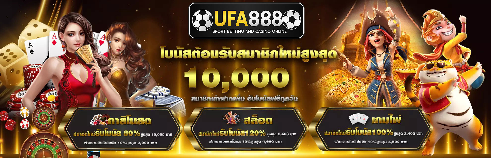 UFA888โบนัสฟรี